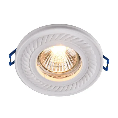 Светильник точечный Gyps DL283-1-01-W Maytoni белый 1 лампа, основание белое в стиле современный  фото 2